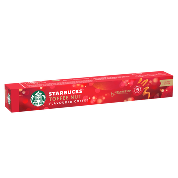 Starbucks® Toffee Nut Latte By Nespresso® (10 Capsules Per Box)